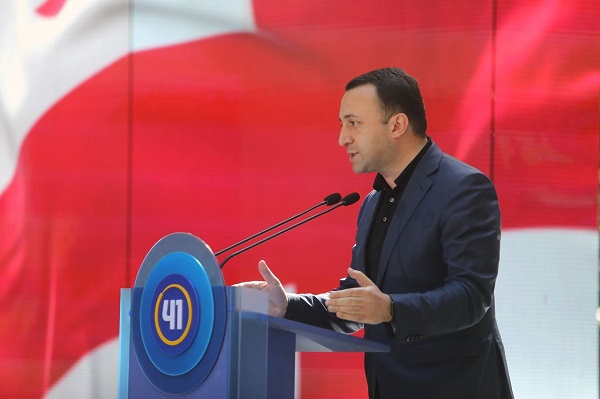  ოპონენტებისგან ყოველდღიურად გვესმის ლანძღვა-გინება, ცილისწამება, სიცრუის ტირაჟირება და დემაგოგია, ჩვენ ამ ყველაფერს ვუპირისპირებთ ფაქტებს - ირაკლი ღარიბაშვილი