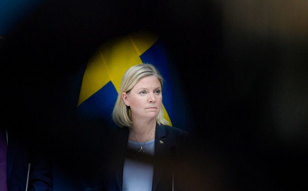 მაგდალენა ანდერსონი კვლავ აირჩიეს შვედეთის პრემიერ-მინისტრად