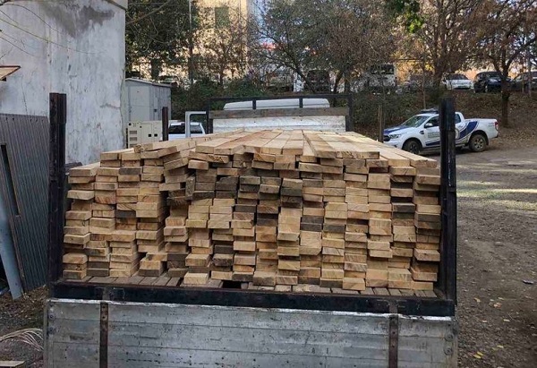თბილისში ხე-ტყის უკანონო ტრანსპორტირების ფაქტი გამოავლინეს