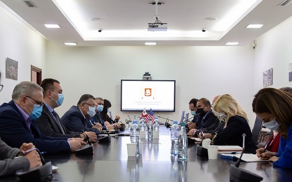 გიორგი ხანიშვილი ამერიკის შეერთებული შტატების საზოგადოებრივი ჯანდაცვის სამსახურის რეგიონალურ დირექტორს შეხვდა