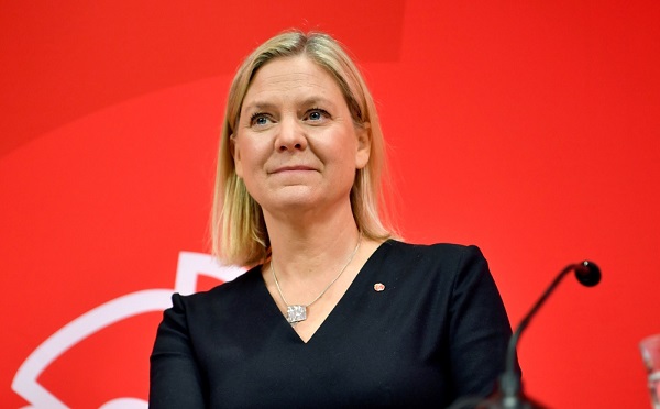 შვედეთს პირველი ქალი პრემიერ-მინისტრი ჰყავს