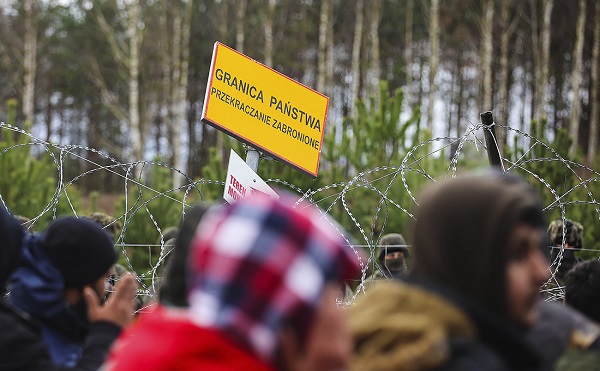 პოლონეთ-ბელარუსის საზღვარზე დაპირისპირების შედეგად 9 პოლონელი მესაზღვრე დაშავდა