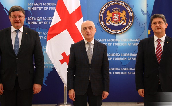 დავით ზალკალიანი ევროპის საბჭოს საპარლამენტო ასამბლეის მონიტორინგის კომიტეტის თანამომხსენებლებს შეხვდა
