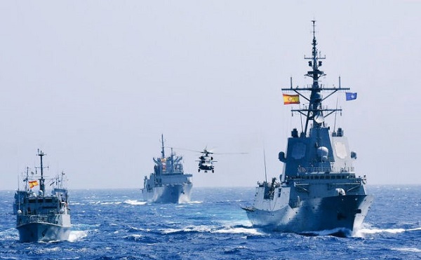 ესპანეთი შავ და ხმელთაშუა ზღვებში სამხედრო ხომალდებს გზავნის