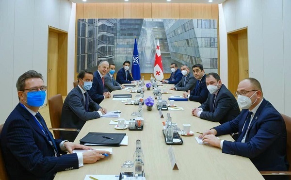 ჩვენ ყველა წევრი სახელმწიფოს წარმომადგენლისგან მოვისმინეთ მხარდაჭერა საქართველოს სურვილის მიმართ, გაწევრიანდეს ნატო-ში - შალვა პაპუაშვილი