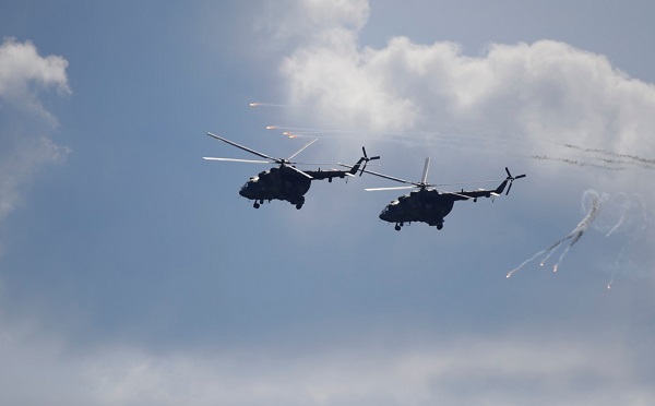 NYT: რუსეთმა უკრაინის საზღვართან სამხედრო ვერტმფრენები გადაისროლა