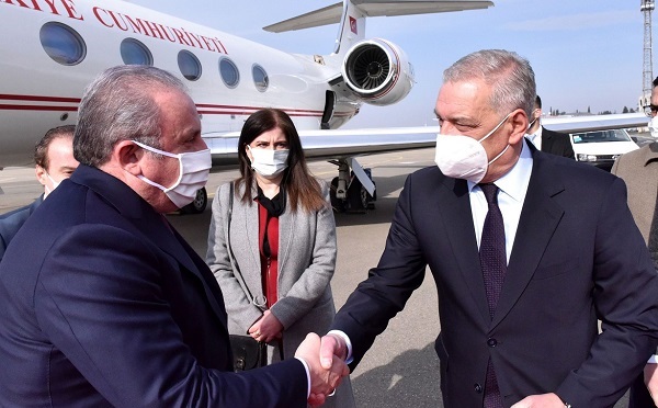 საქართველოს თურქეთის პარლამენტის თავმჯდომარე ეწვია