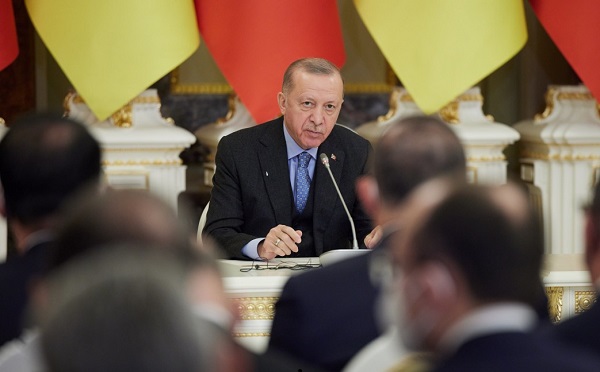 თურქეთი აგრძელებს უკრაინის სუვერენიტეტისა და ტერიტორიული მთლიანობის მხარდაჭერას, ყირიმის ჩათვლით - ერდოღანი