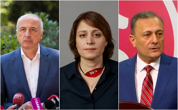 უმრავლესობა ჯაფარიძის, ხოშტარიასა და ნათელაშვილისთვის სადეპუტატო უფლებამოსილების შეწყვეტას მხარს დაუჭერს
