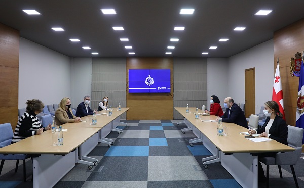 ალექსანდრე დარახველიძე UNDP-ის მუდმივი წარმომადგენლის მოადგილეს შეხვდა