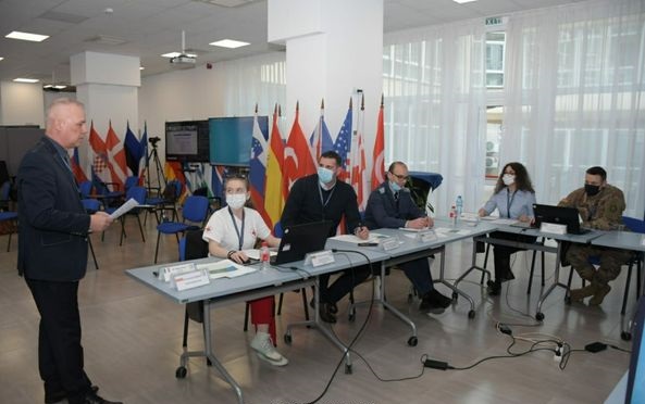 საგანგებო სიტუაციების მართვის სამსახურის თანამშრომელმა NATO-ს ეგიდით გამართულ სწავლებაში მიიღო მონაწილეობა