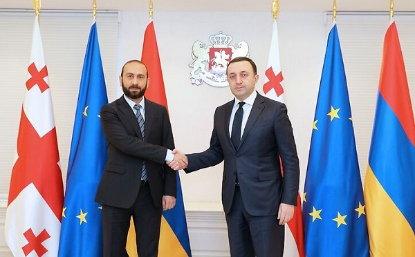 ირაკლი ღარიბაშვილი სომხეთის საგარეო საქმეთა მინისტრს შეხვდა