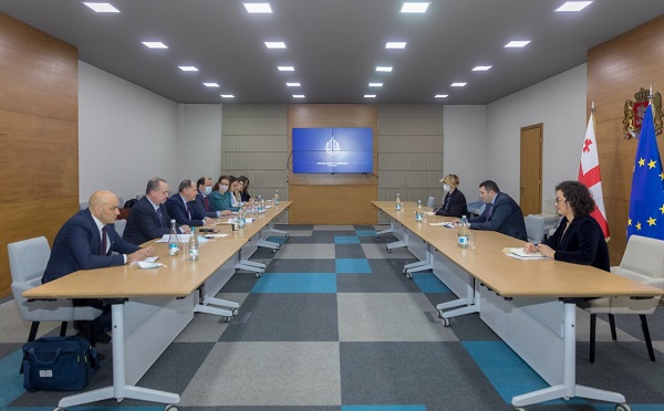 შს მინისტრის მოადგილე ევროპის საგარეო ქმედებათა სამსახურის ერთიანი თავდაცვისა და უსაფრთხოების პოლიტიკისა და კრიზისებზე რეაგირების დირექტორატის და ევროკავშირის სამხედრო შტაბის ხელმძღვანელებს შეხვდა