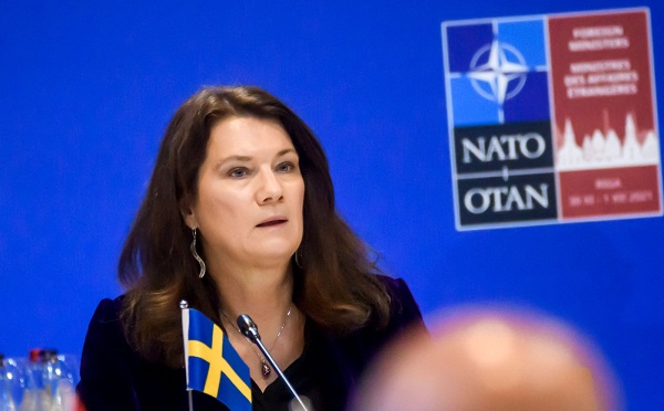 შვედეთი თავად გადაწყვეტს ნატოში გაწევრიანების საკითხს, რუსეთის მუქარა მიუღებელია - საგარეო საქმეთა მინისტრი