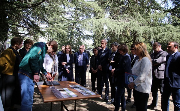 კახეთში წყალდიდობისგან და კლიმატის ცვლილებით გამოწვეული სხვა კატასტროფებისგან დაცვის მიზნით განხორციელებული პროექტების შედეგებს გაეცნენ