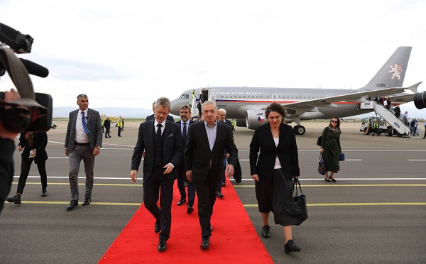 საქართველოს ოფიციალური ვიზიტით ჩეხეთის პარლამენტის სენატის პრეზიდენტი ეწვია