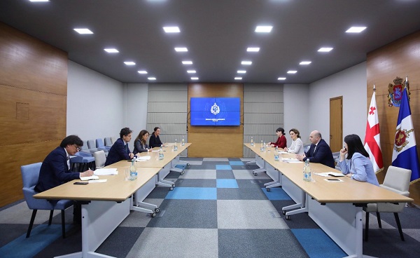 ალექსანდრე დარახველიძე ეუთოს დემოკრატიული ინსტიტუტებისა და ადამიანის უფლებათა ოფისის (ODIHR) დირექტორს შეხვდა