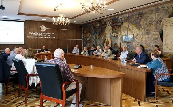 სოლომონ პავლიაშვილი საქართველოს მეცნიერებათა ეროვნული აკადემიის წევრებს შეხვდა