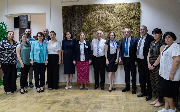 აზერბაიჯანის დელეგაციის ვიზიტი გარემოს დაცვისა და სოფლის მეურნეობის სამინისტროში