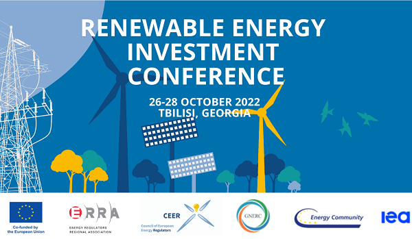26-28 ოქტომბერს თბილისში განახლებადი ენერგიის საინვესტიციო საერთაშორისო კონფერენცია გაიმართება