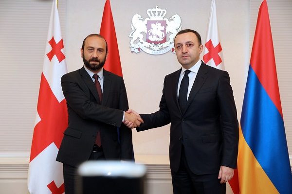 მთავრობის მეთაური სომხეთის რესპუბლიკის საგარეო საქმეთა მინისტრს შეხვდა