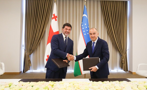 თბილისსა და ტაშკენტს შორის თანამშრომლობის მემორანდუმი გაფორმდა