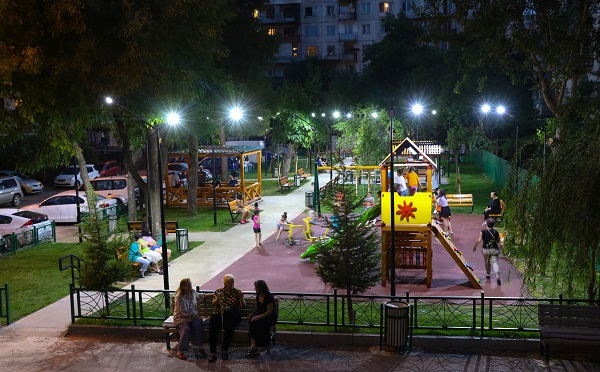 გლდანის რაიონში ორი სკვერი მოეწყო