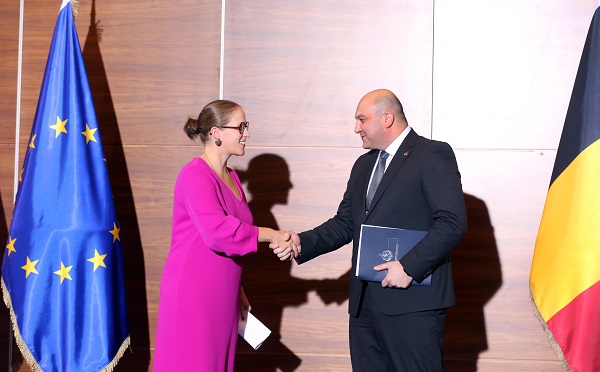 შს მინისტრის მოადგილემ და თავშესაფრისა და მიგრაციის საკითხებში ბელგიის სახელმწიფო მდივანმა ერთობლივი პრესკონფერენცია გამართეს