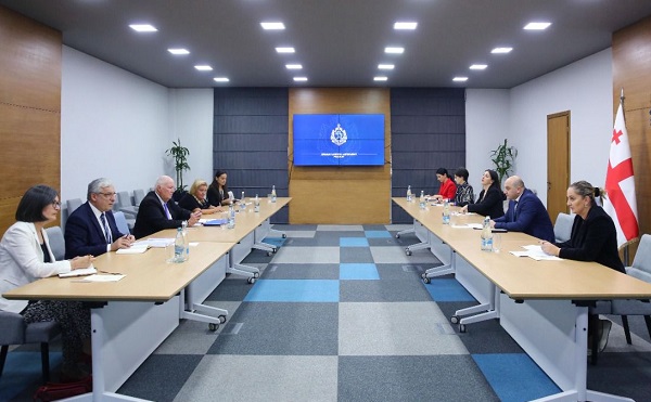 ალექსანდრე დარახველიძე შემწყნარებლობისა და დისკრიმინაციასთან ბრძოლის საკითხებში ეუთოს თავმჯდომარეობის პირად წარმომადგენლებს შეხვდა