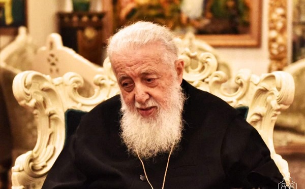 ილია მეორე მწუხარებას გამოთქვამს დედოფალ ელისაბედ მეორის გარდაცვალების გამო