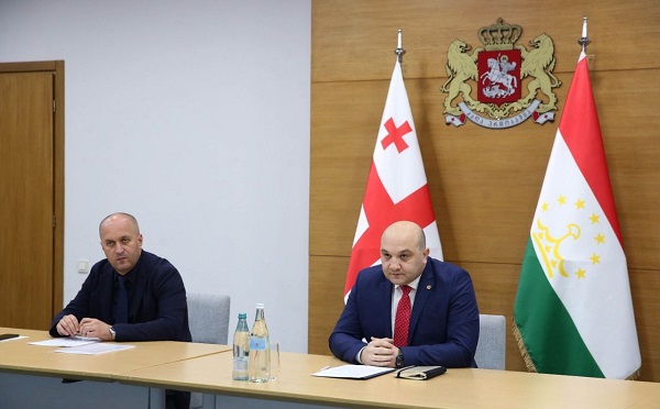 შს მინისტრის მოადგილემ საქართველოში სამუშაო ვიზიტით მყოფ ტაჯიკეთის რესპუბლიკის დელეგაციას შეხვდა
