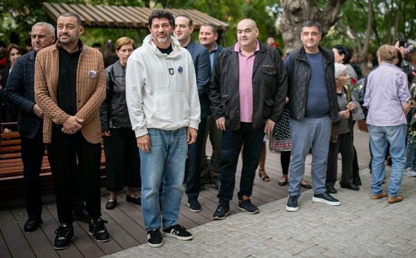 კახა კალაძე იოსებ გრიშაშვილის იუბილესადმი მიძღვნილ ღონისძიებას დაესწრო