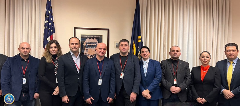 საგამოძიებო სამსახურის დელეგაცია  აშშ - ის ხაზინის დეპარტამენტის შიდა შემოსავლების სამსახურს (IRS) ოფიციალური ვიზიტით ეწვია