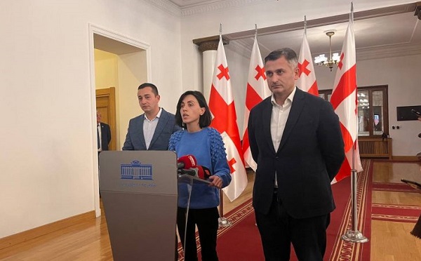 „ნაციონალური მოძრაობის“ დეპუტატები დავით კირკიტაძე, ანა წითლიძე და აბდულა ისმაილოვი შიმშილობას აცხადებენ