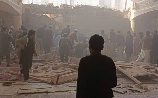 პაკისტანის მეჩეთში აფეთქება მოხდა, დაიღუპა 34 ადამიანი