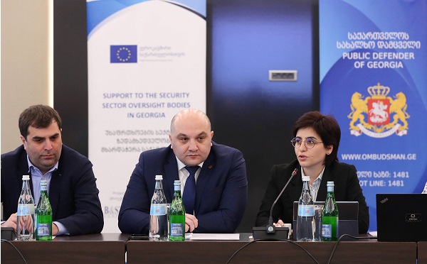 ალექსანდრე დარახველიძემ სახალხო დამცველის აპარატის მიერ გამართულ სამუშაო შეხვედრაში მიიღო მონაწილეობა
