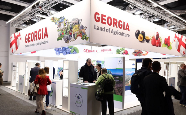 საერთაშორისო გამოფენაზე „FRUIT LOGISTICA 2023“  ქართული სტენდია წარმოდგენილი