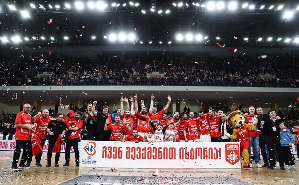 ვულოცავთ საქართველოს კალათბურთის ეროვნულ ნაკრებს ისტორიულ წარმატებას და პირველად მსოფლიო ჩემპიონატზე გასვლას - აშშ-ის საელჩო