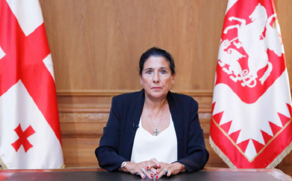 რუსეთი მის მიერვე გამოცხადებულ საომარ მიზნებში უკვე დამარცხებულია: ვერც უკრაინის მთავრობა გადააყენა, ვერც ხალხის მოთმინება ამოწურა, ვერც საერთაშორისო მხარდაჭერა შეასუსტა - სალომე ზურაბიშვილი