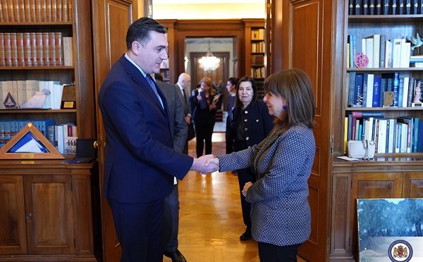 საბერძნეთი მხარს უჭერს საქართველოს ევროპულ და ევროატლანტიკურ ინტეგრაციას - კატერინა საკელაროპულუ