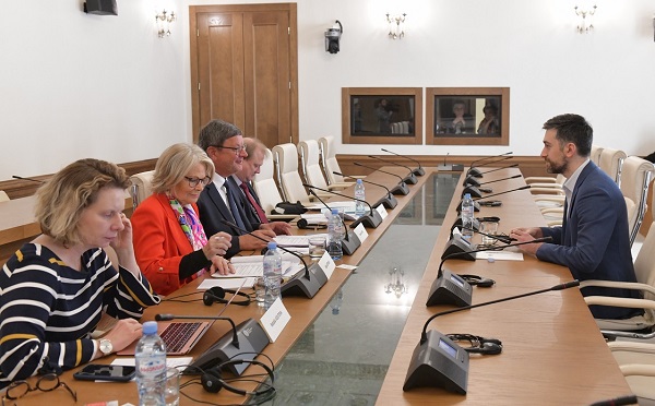 ჰერმან საბო ევროპის საბჭოს საპარლამენტო ასამბლეის მონიტორინგის კომიტეტის წევრებს შეხვდა