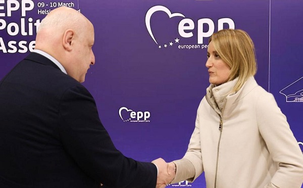 ყველასთვის ნათელია, რომ ამ ხელისუფლებასთან ერთად საქართველო ვერ გახდება ევროპის სრულუფლებიანი წევრი - გიგი წერეთელი EPP - ის რეზოლუციაზე