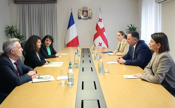 საქართველოს შინაგან საქმეთა მინისტრი საფრანგეთის რესპუბლიკის ელჩს შეხვდა