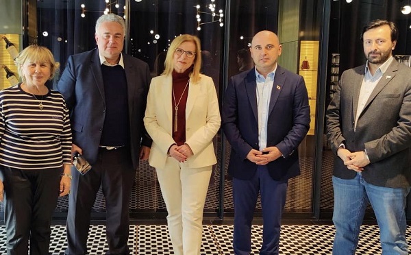 ლევან ხაბეიშვილი პოლონეთის სეიმის ვიცე-სპიკერს, მალგოჟეტა გოშევსკას შეხვდა