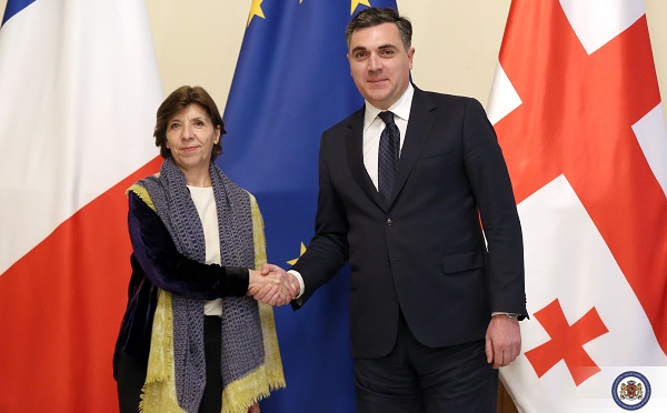 კატრინ კოლონას საქართველოში ვიზიტი საფრანგეთის გამორჩეული მეგობრობის დასტური და ძლიერი პოლიტიკური მხარდაჭერის გამოხატულებაა - ილია დარჩიაშვილი