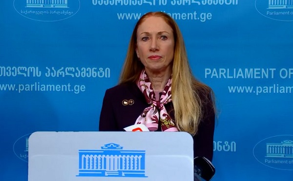 გვქონდა საუბარი რით უნდა დაეხმაროს აშშ საქართველოს პარლამენტს, რომ გაგრძელდეს სასამართლო სისტემის რეფორმა - კელი დეგნანი შალვა პაპუაშვილს შეხვდა