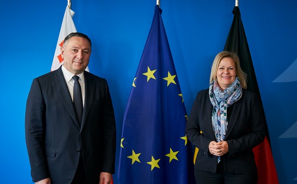 ვახტანგ გომელაურის ოფიციალური ვიზიტი გერმანიის ფედერაციულ რესპუბლიკაში დასრულდა