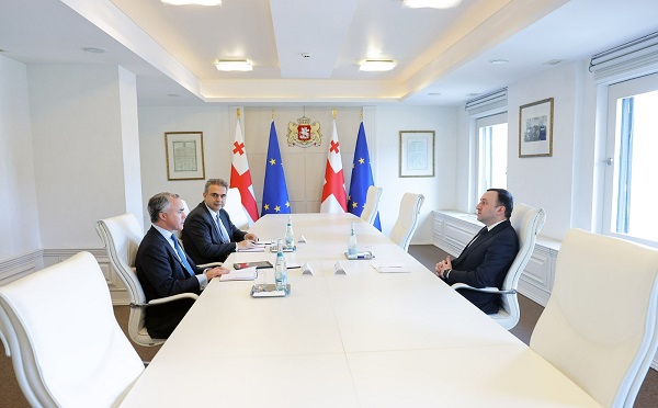ირაკლი ღარიბაშვილი საერთაშორისო სავალუტო ფონდის შუა და ცენტრალური აზიის დეპარტამენტის მისიის ხელმძღვანელს შეხვდა