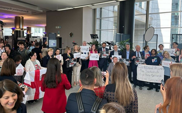 ევროპარლამენატრებმა და პოლიტიკური ჯგუფის წევრებმა სალომე ზურაბიშვილის გამოსვლის პარალელურად, მიხეილ სააკაშვილისა და ნიკა გვარამიას მხარდამჭერი პოზიცია გამოხატეს
