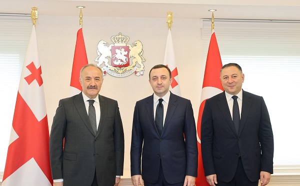 ირაკლი ღარიბაშვილი თურქეთის რესპუბლიკის ეროვნული უსაფრთხოების საბჭოს გენერალურ მდივანს შეხვდა